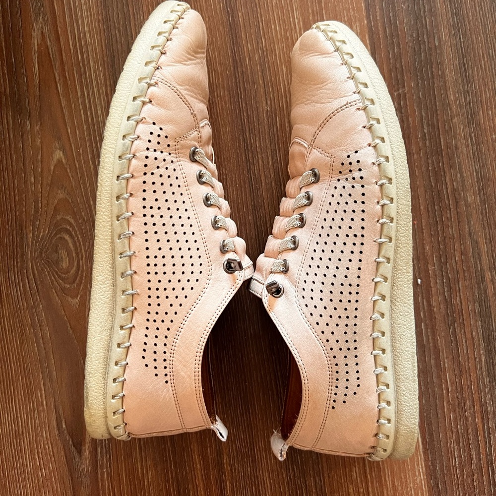 Mango Women's Pink Flats